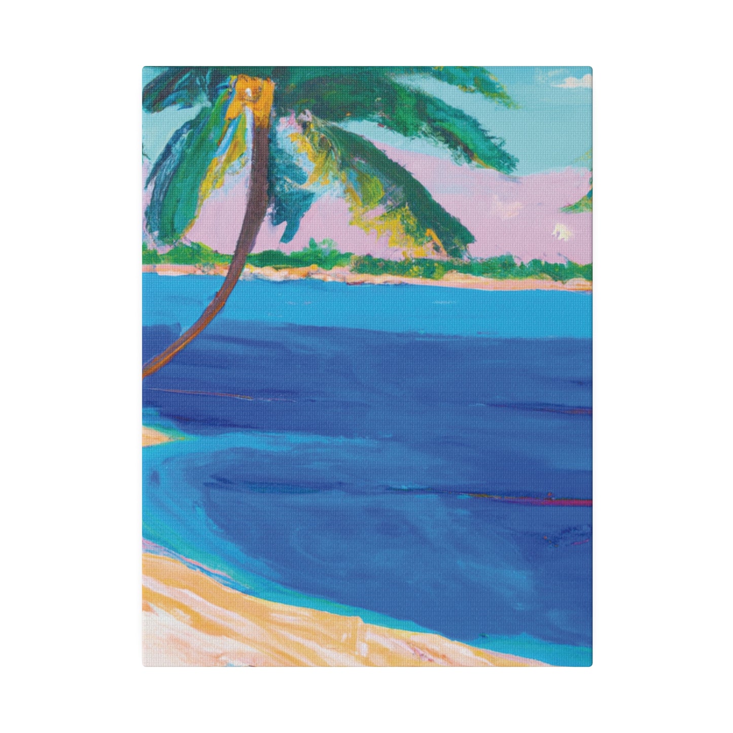 4782F - Bahamas Ocean Painting Print | Bahamas | Ocean | Beach | Poster | Home Decor | Wall Art | Canvas