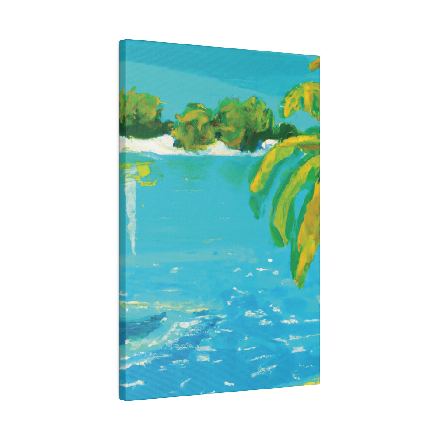 2261V - Bahamas Ocean Painting Print | Bahamas | Ocean | Beach | Poster | Home Decor | Wall Art | Canvas