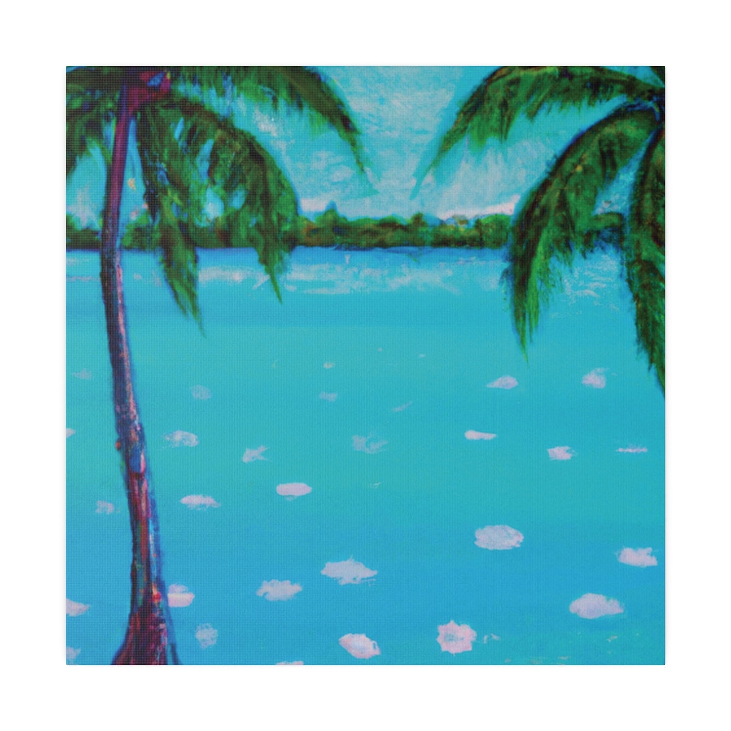 3287X - Bahamas Ocean Painting Print | Bahamas | Ocean | Beach | Poster | Home Decor | Wall Art | Canvas