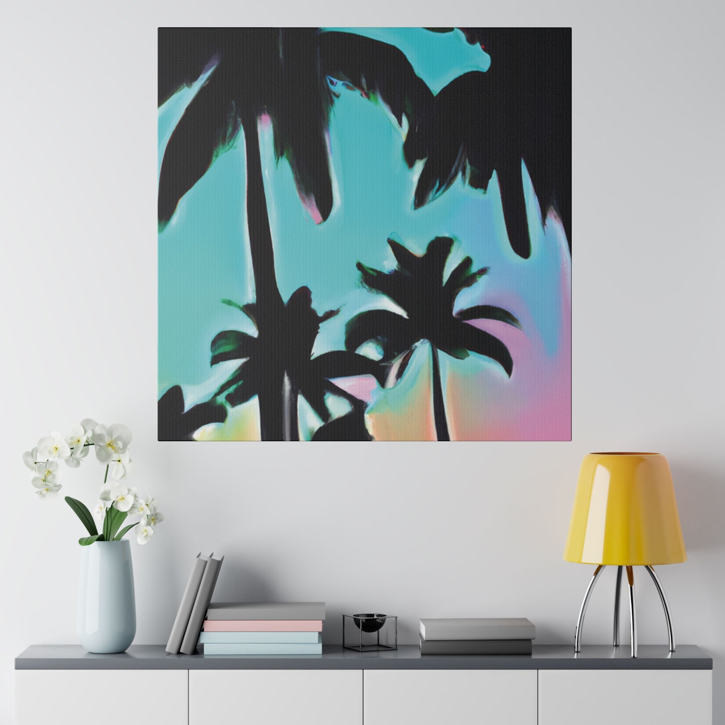 5491X - Miami Beach Sunset Painting Print | Miami | Beach | Sunset | Poster | Home Decor | Wall Art | Canvas