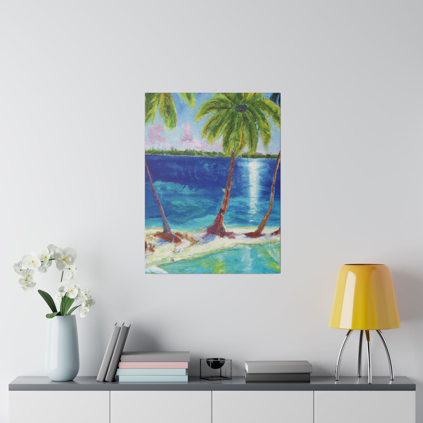 391F - Bahamas Ocean Painting Print | Bahamas | Ocean | Beach | Poster | Home Decor | Wall Art | Canvas