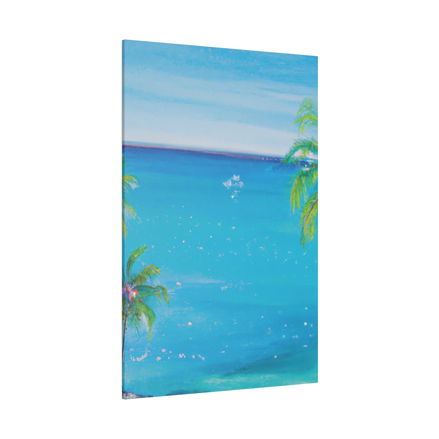 5683U - Bahamas Ocean Painting Print | Bahamas | Ocean | Beach | Poster | Home Decor | Wall Art | Canvas
