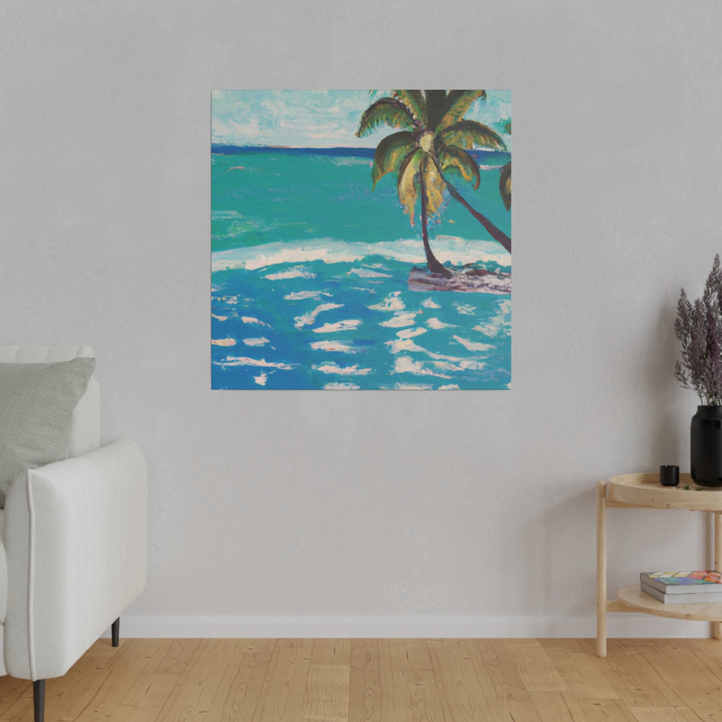 4081V - Bahamas Ocean Painting Print | Bahamas | Ocean | Beach | Poster | Home Decor | Wall Art | Canvas