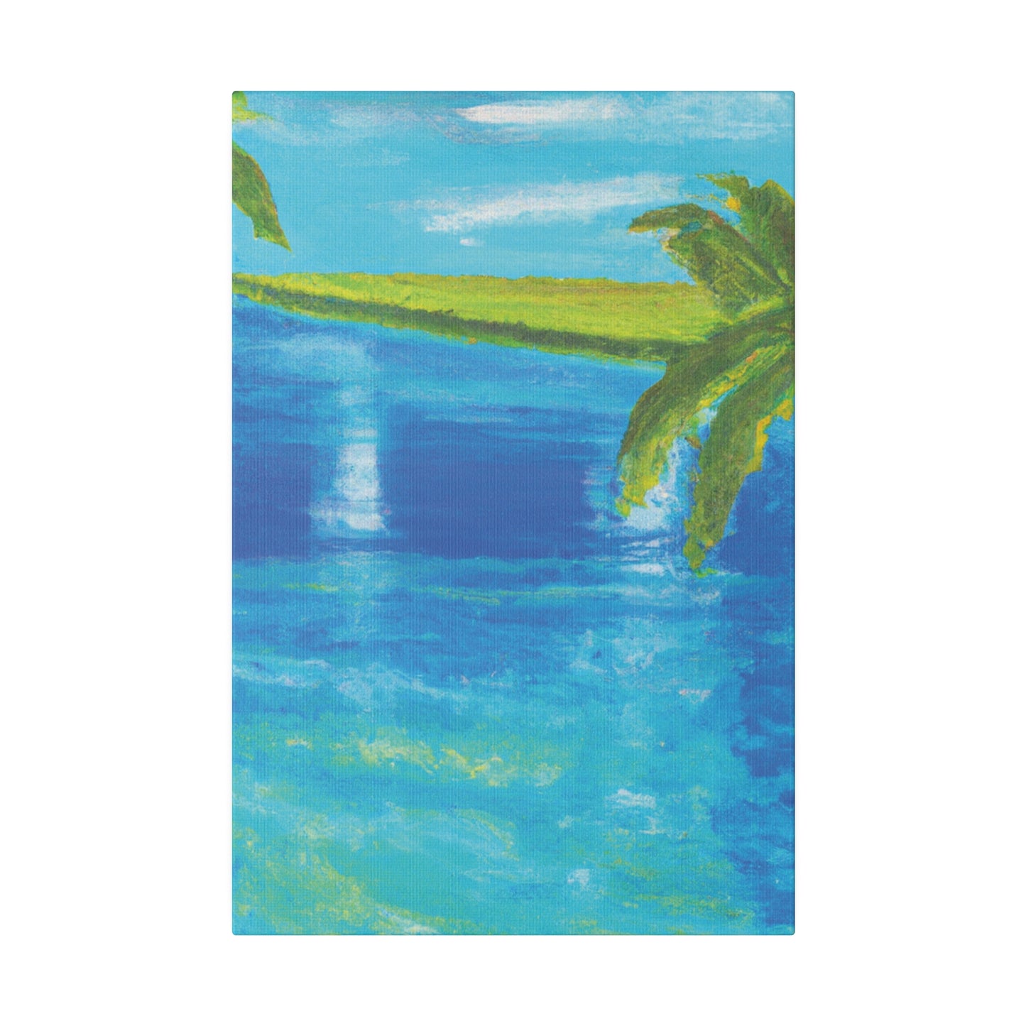 6359F - Bahamas Ocean Painting Print | Bahamas | Ocean | Beach | Poster | Home Decor | Wall Art | Canvas