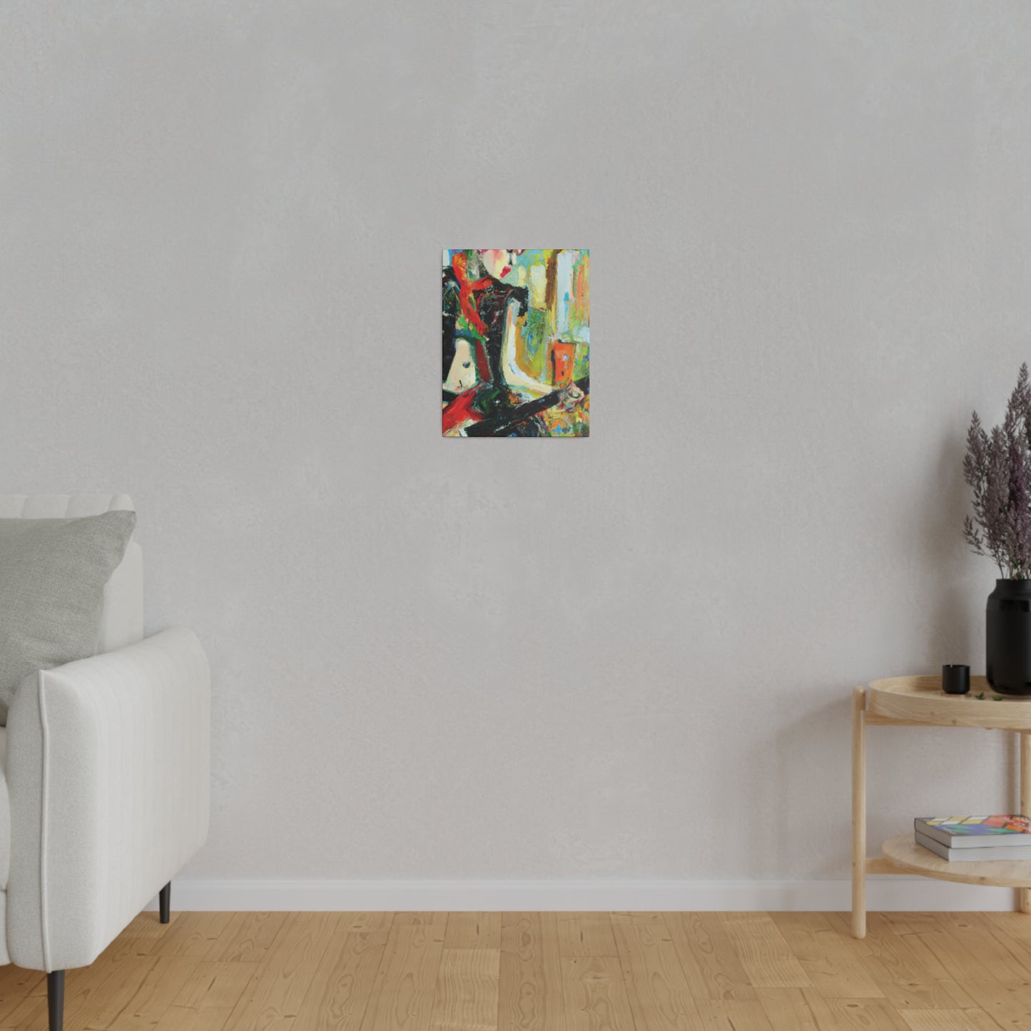 4824H - Rockstar Oil Painting Style Print | Poster | Home Decor | Wall Art | Music Art | Canvas