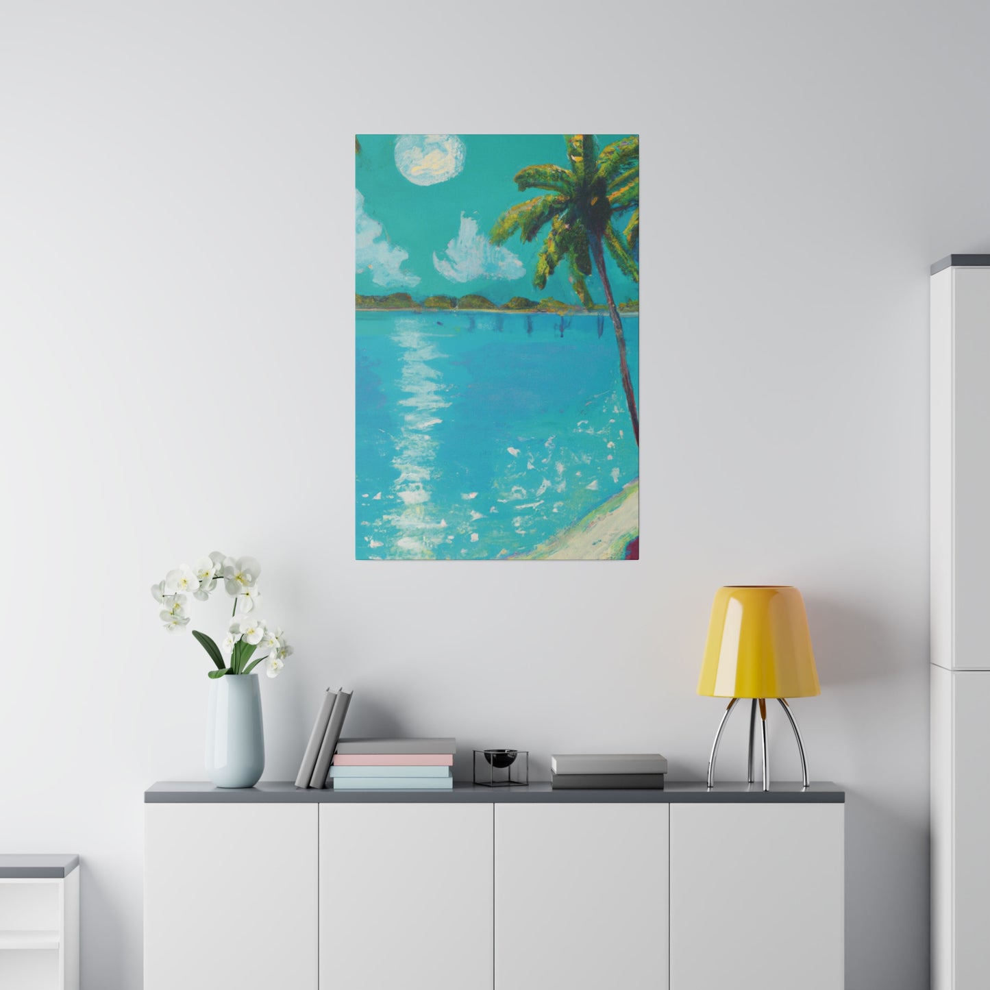 2483G - Bahamas Ocean Painting Print | Bahamas | Ocean | Beach | Poster | Home Decor | Wall Art | Canvas