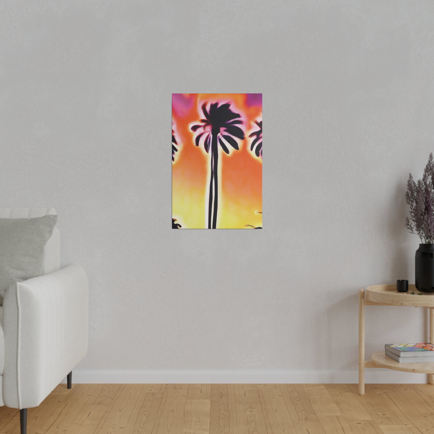 3814X - Miami Beach Sunset Painting Print | Miami | Beach | Sunset | Poster | Home Decor | Wall Art | Canvas