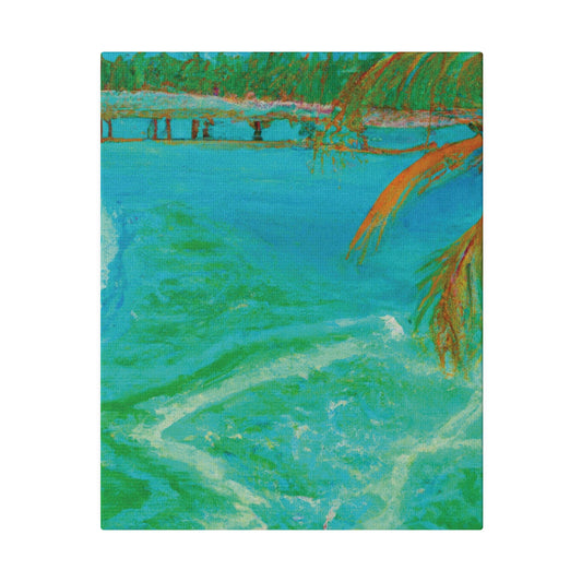 8864B - Bahamas Ocean Painting Print | Bahamas | Ocean | Beach | Poster | Home Decor | Wall Art | Canvas