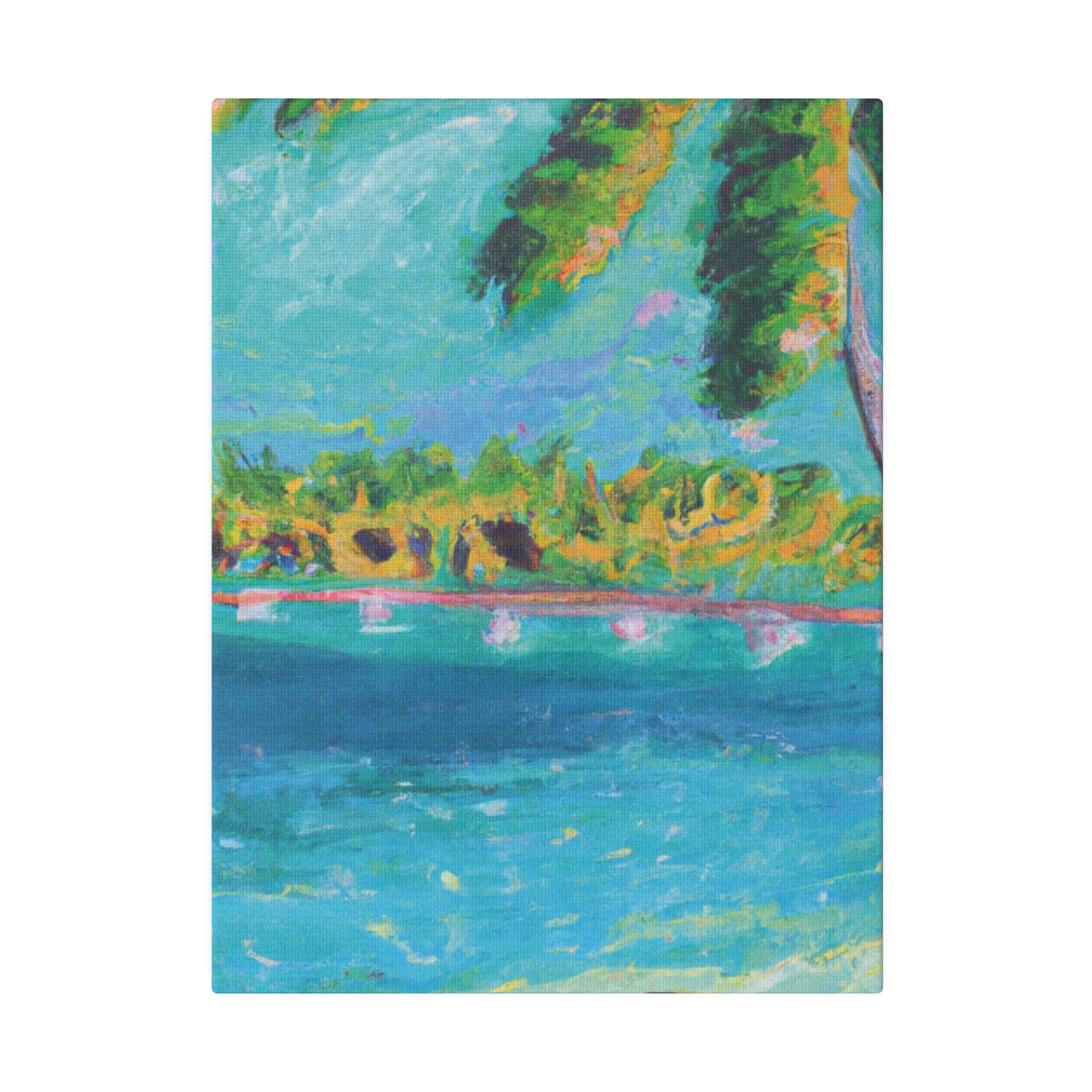 4831J - Bahamas Ocean Painting Print | Bahamas | Ocean | Beach | Poster | Home Decor | Wall Art | Canvas