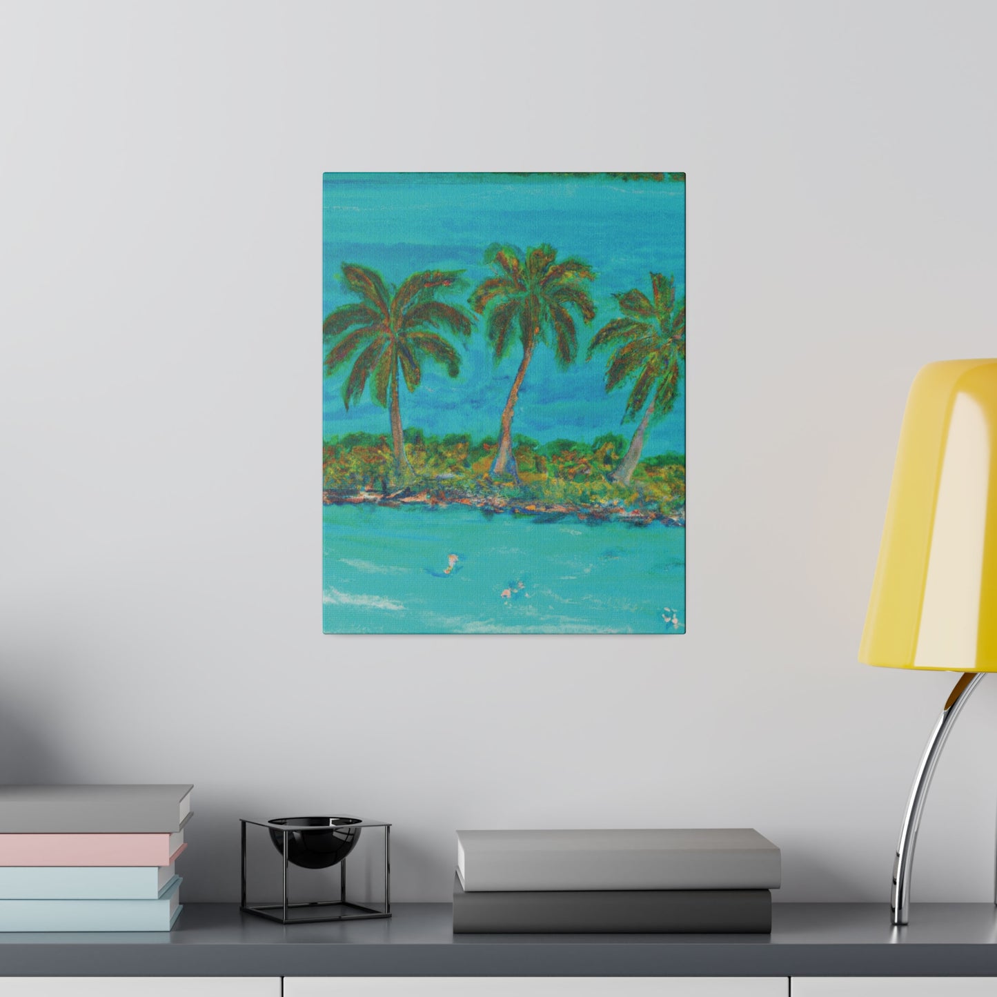 4205N - Bahamas Ocean Painting Print | Bahamas | Ocean | Beach | Poster | Home Decor | Wall Art | Canvas