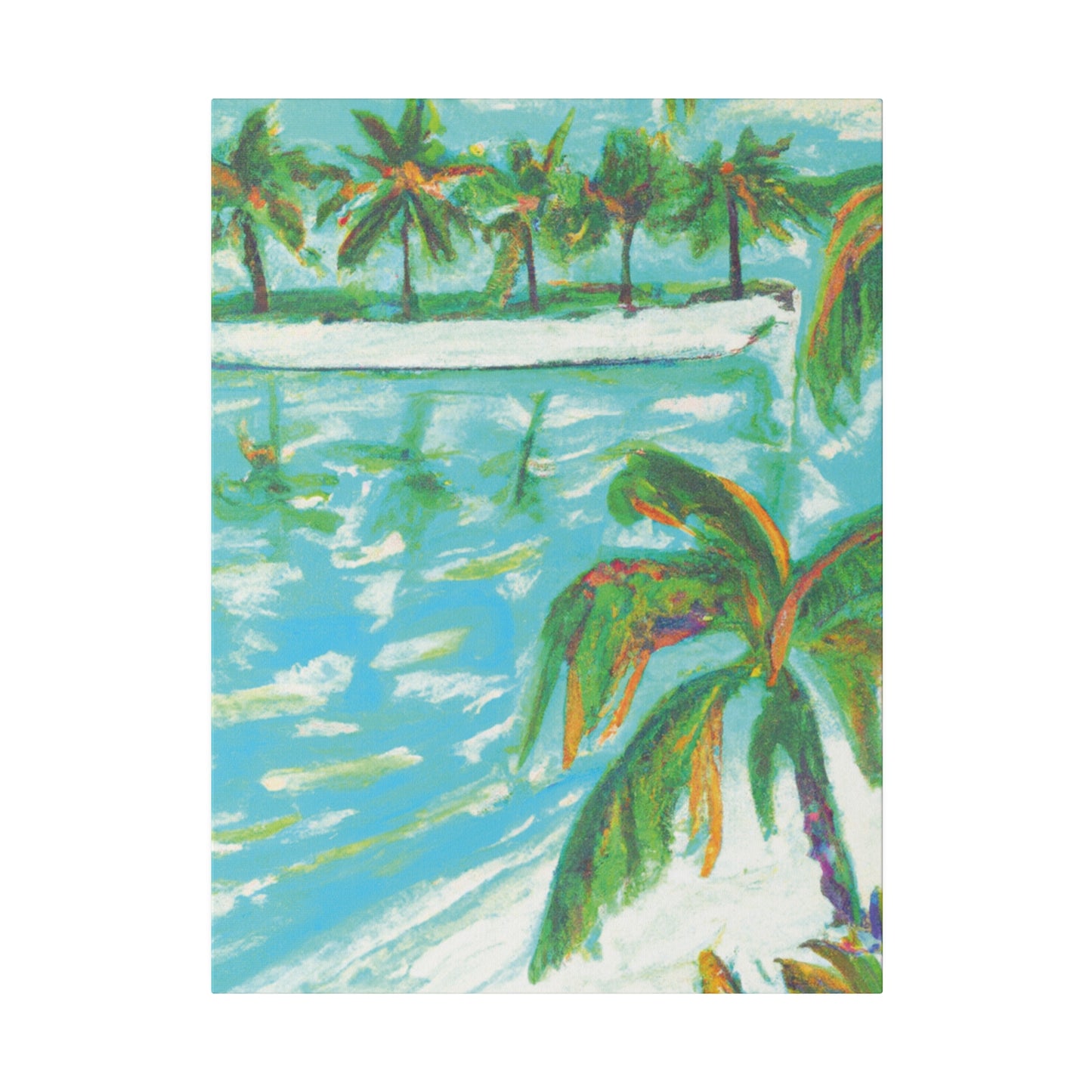 7103O - Bahamas Ocean Painting Print | Bahamas | Ocean | Beach | Poster | Home Decor | Wall Art | Canvas