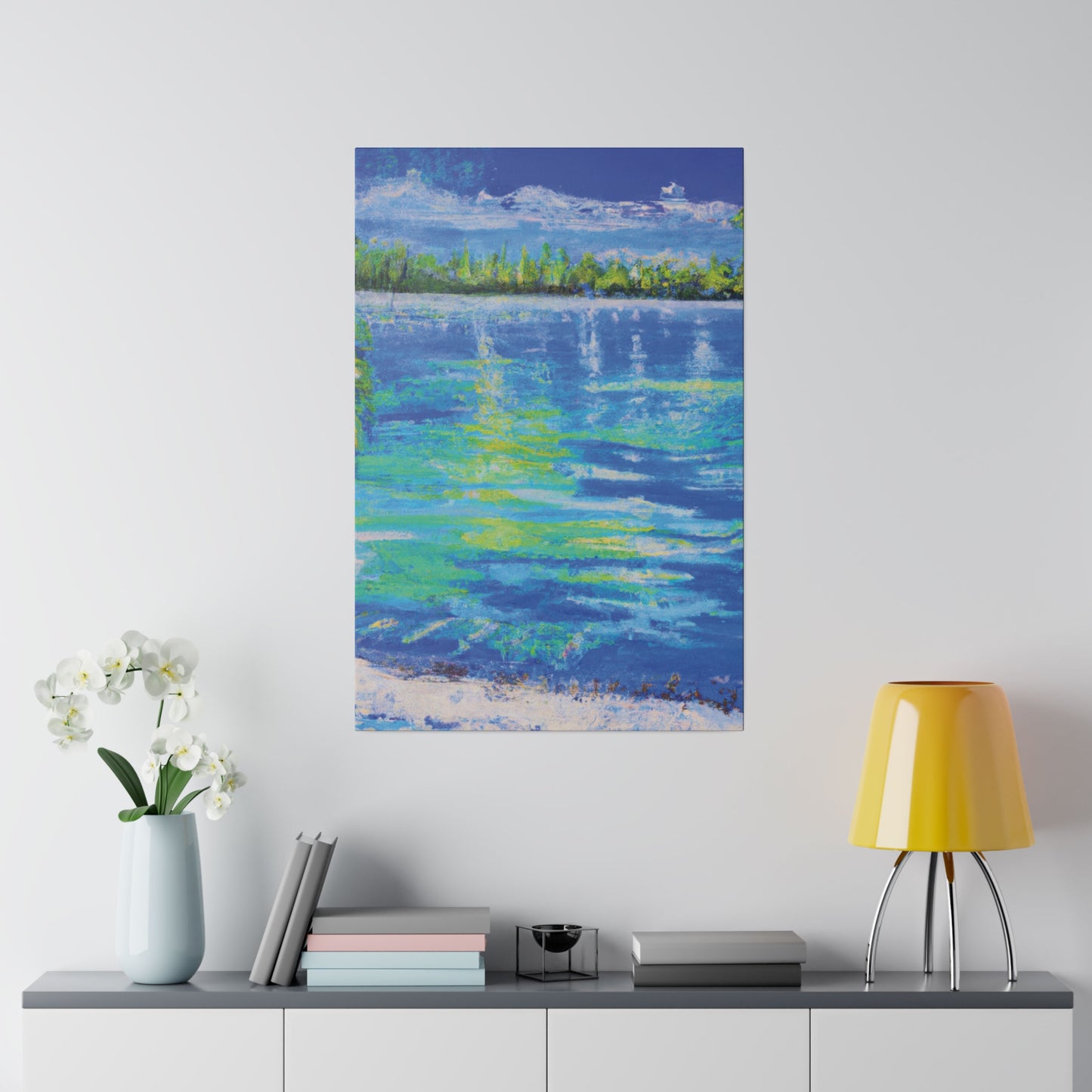 7692N - Bahamas Ocean Painting Print | Bahamas | Ocean | Beach | Poster | Home Decor | Wall Art | Canvas