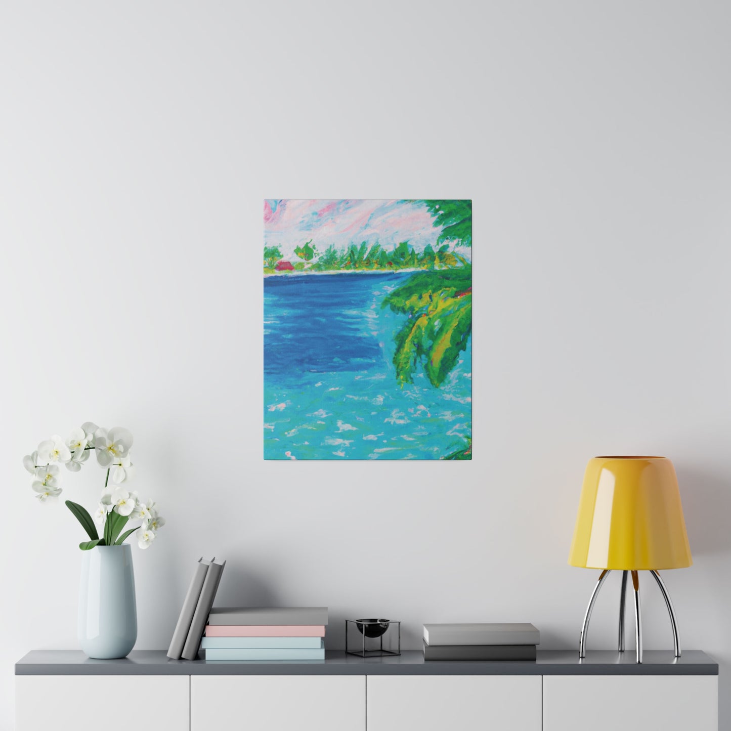 3265X - Bahamas Ocean Painting Print | Bahamas | Ocean | Beach | Poster | Home Decor | Wall Art | Canvas