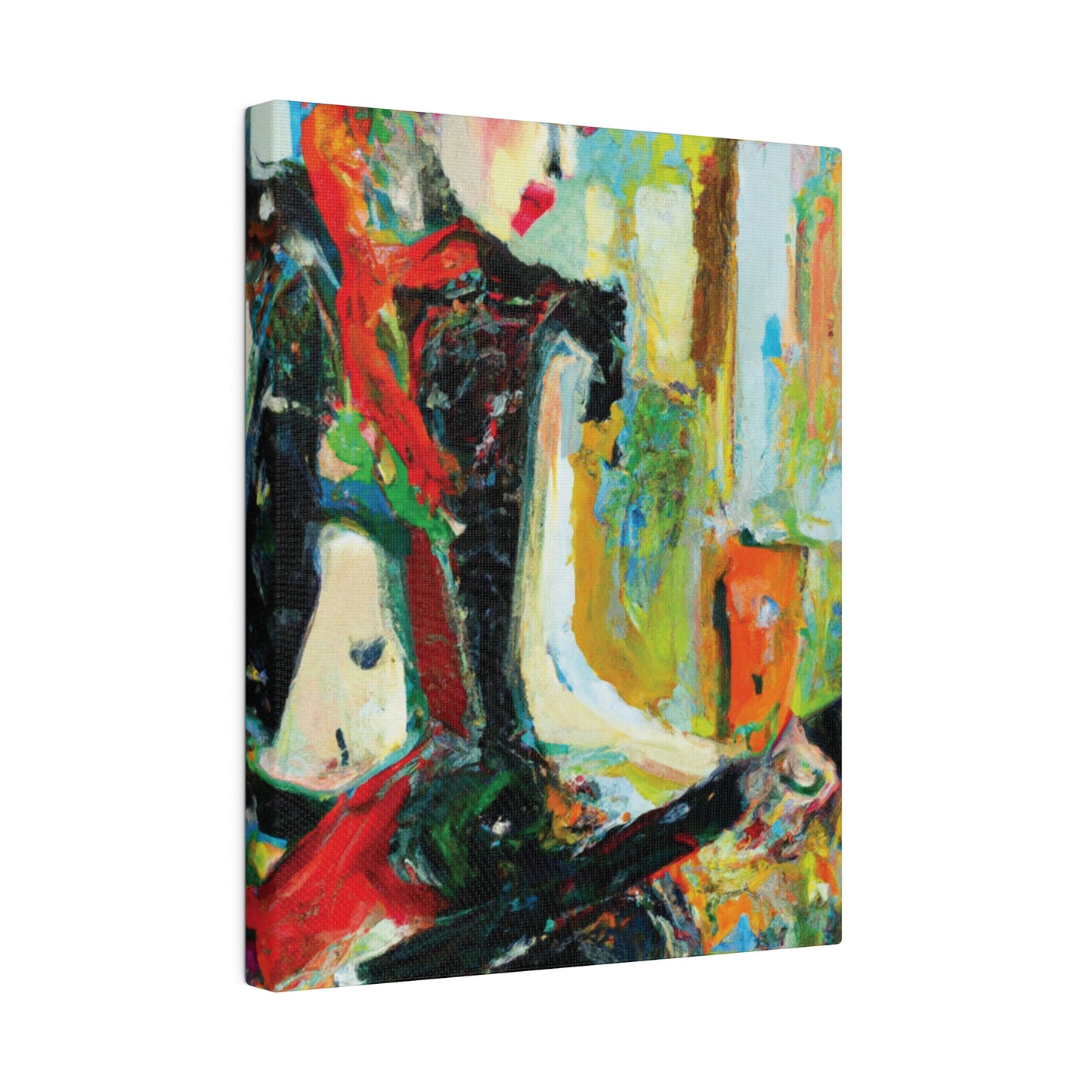 4824H - Rockstar Oil Painting Style Print | Poster | Home Decor | Wall Art | Music Art | Canvas