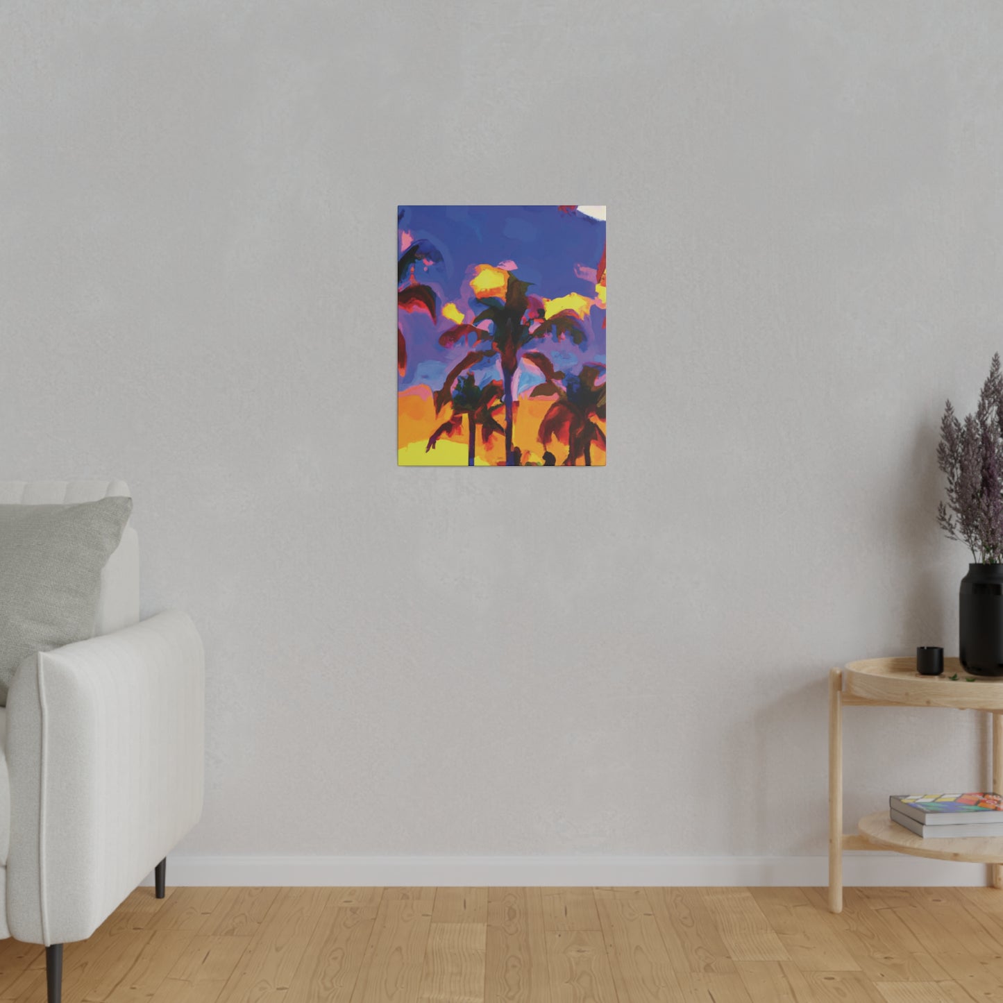 3162U - Miami Beach Sunset Painting Print | Miami | Beach | Sunset | Poster | Home Decor | Wall Art | Canvas