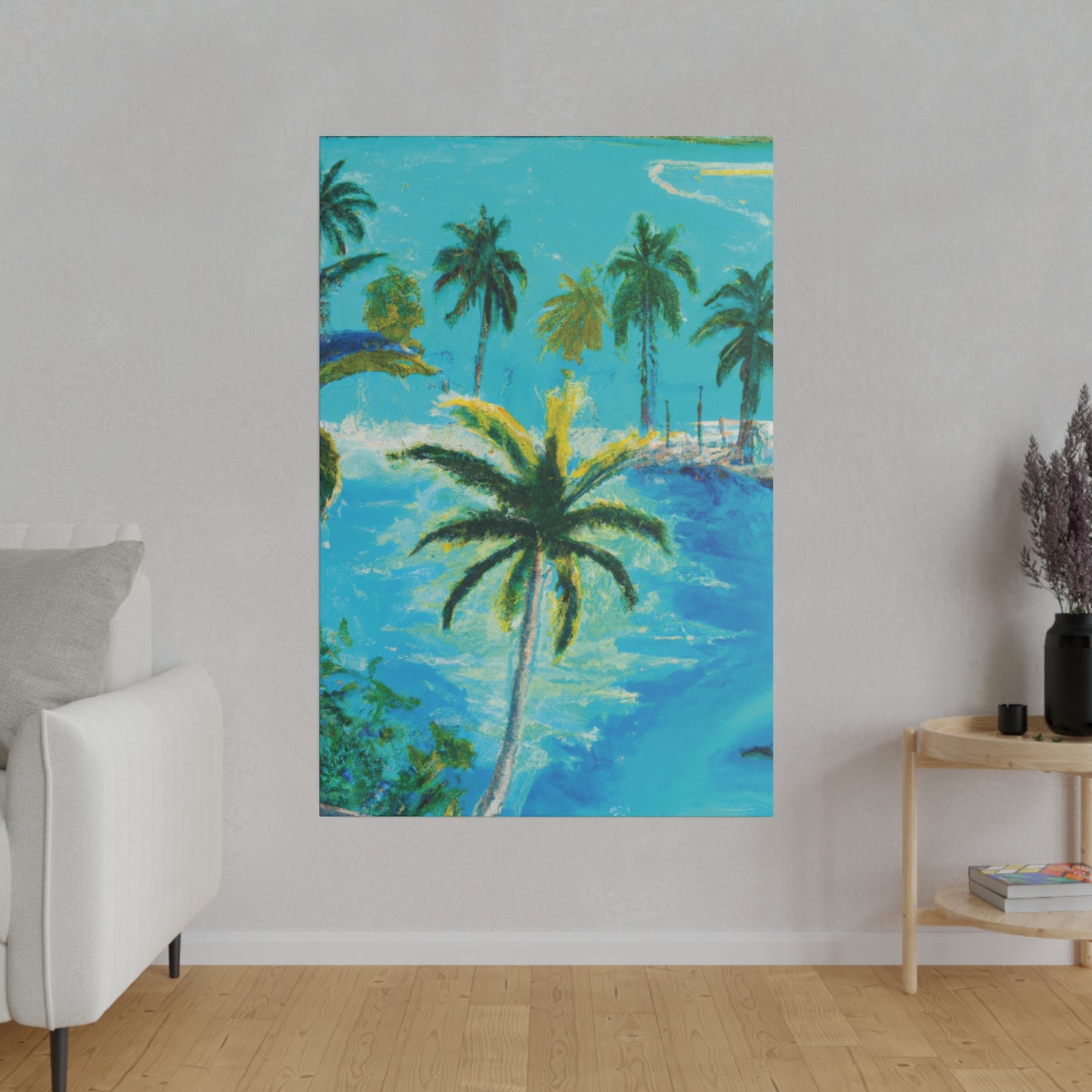 9794R - Bahamas Ocean Painting Print | Bahamas | Ocean | Beach | Poster | Home Decor | Wall Art | Canvas