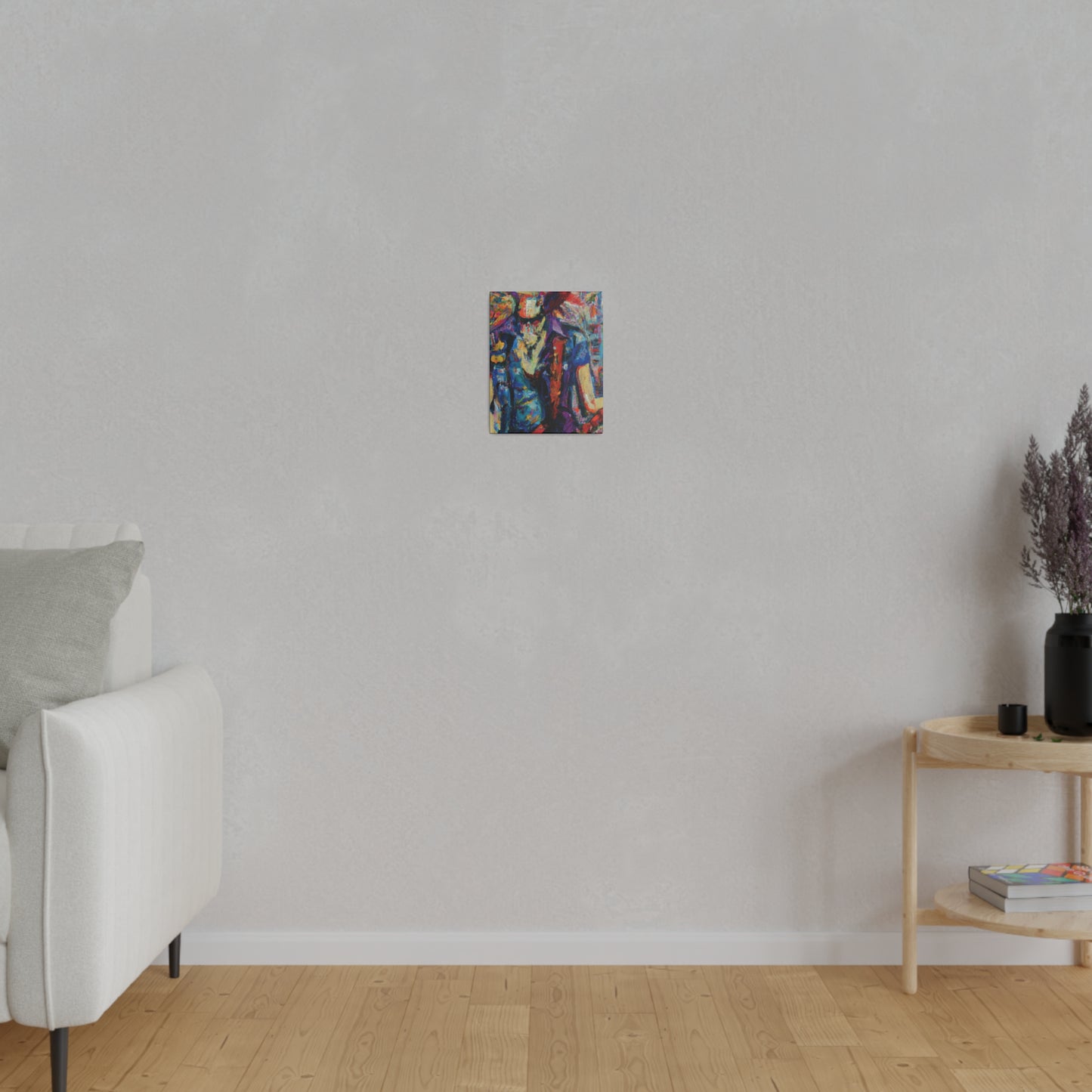9667F - Rockstar Oil Painting Style Print | Poster | Home Decor | Wall Art | Music Art | Canvas