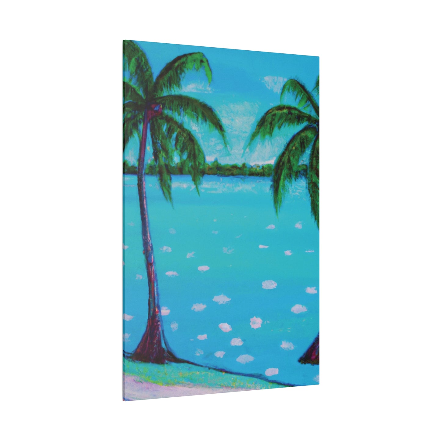 3287X - Bahamas Ocean Painting Print | Bahamas | Ocean | Beach | Poster | Home Decor | Wall Art | Canvas