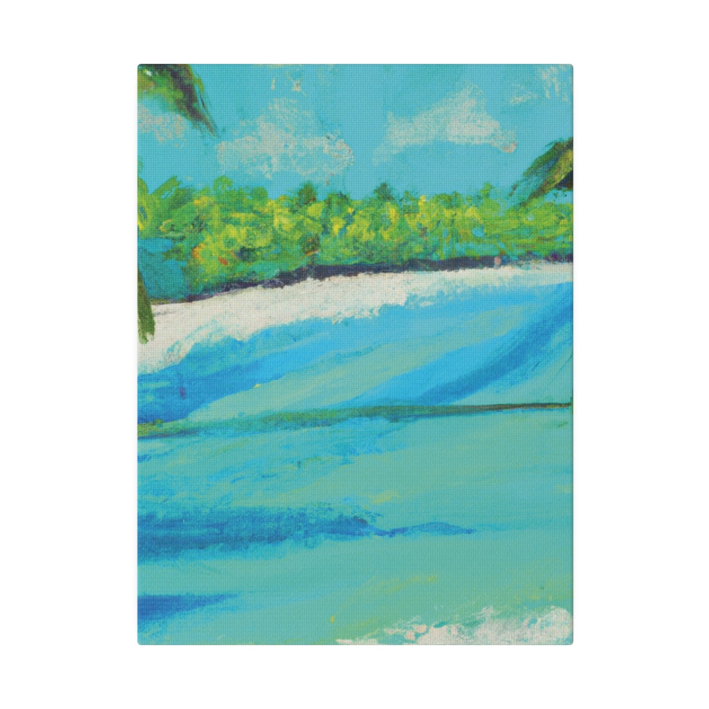 10781G - Bahamas Ocean Painting Print | Bahamas | Ocean | Beach | Poster | Home Decor | Wall Art | Canvas