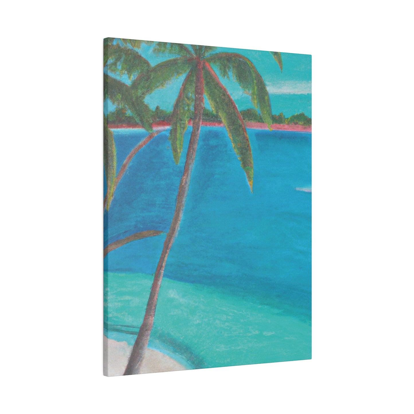 2976D - Bahamas Ocean Painting Print | Bahamas | Ocean | Beach | Poster | Home Decor | Wall Art | Canvas