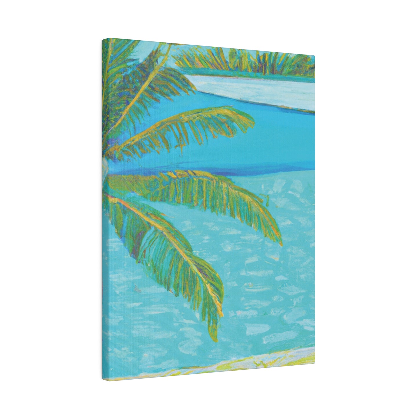 6398H - Bahamas Ocean Painting Print | Bahamas | Ocean | Beach | Poster | Home Decor | Wall Art | Canvas