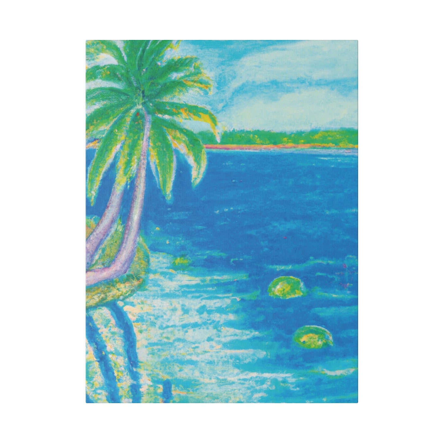 5683A - Bahamas Ocean Painting Print | Bahamas | Ocean | Beach | Poster | Home Decor | Wall Art | Canvas