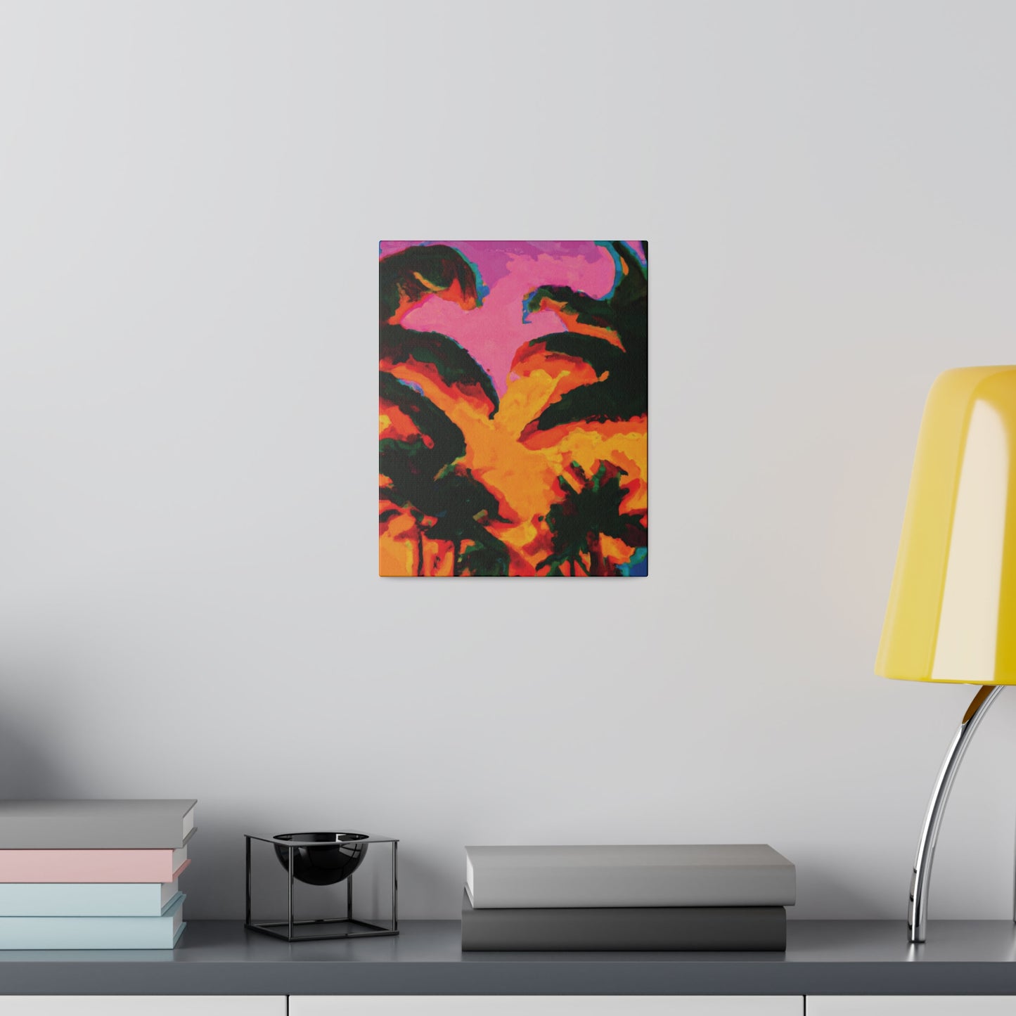 223L - Miami Beach Sunset Painting Print | Miami | Beach | Sunset | Poster | Home Decor | Wall Art | Canvas