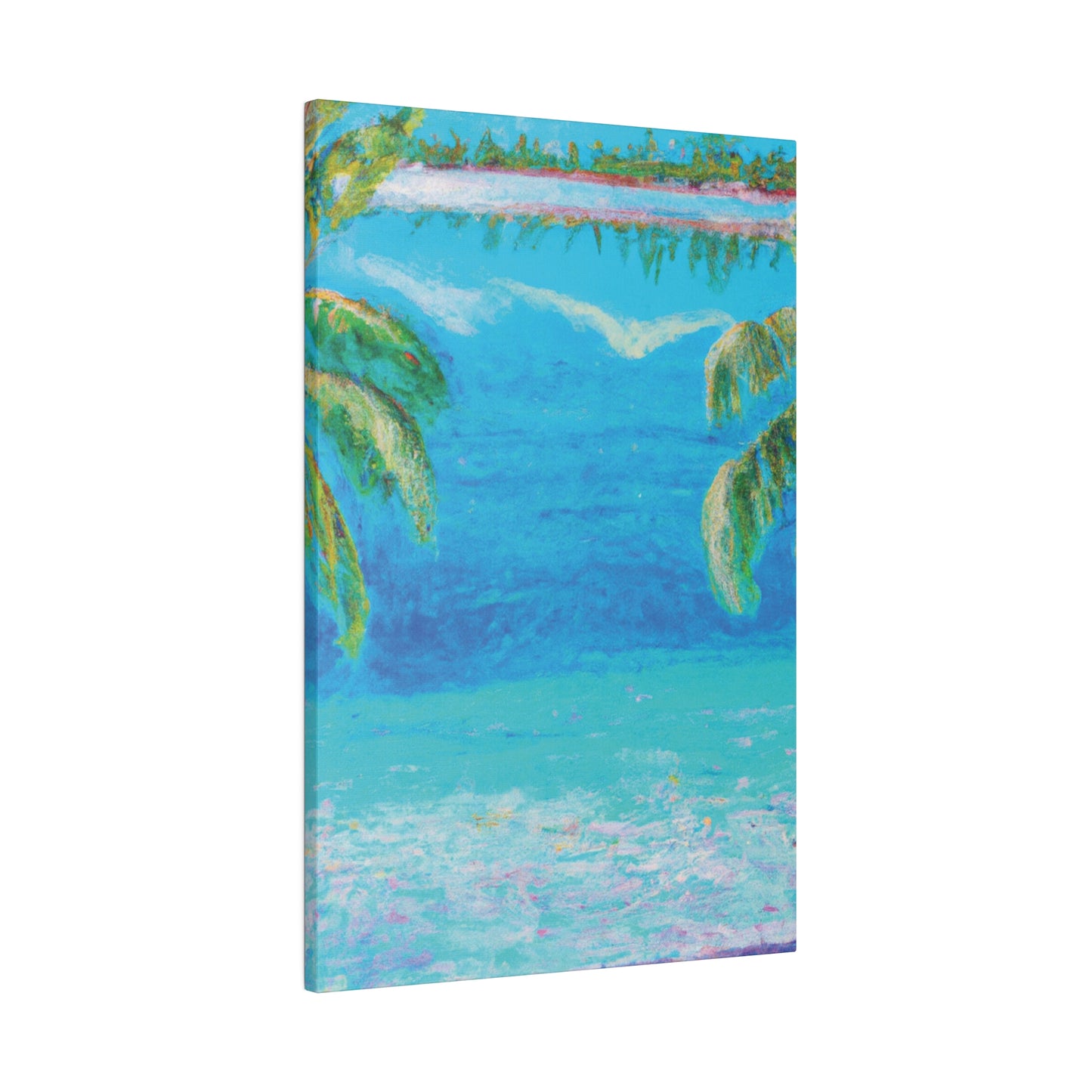 8159P - Bahamas Ocean Painting Print | Bahamas | Ocean | Beach | Poster | Home Decor | Wall Art | Canvas