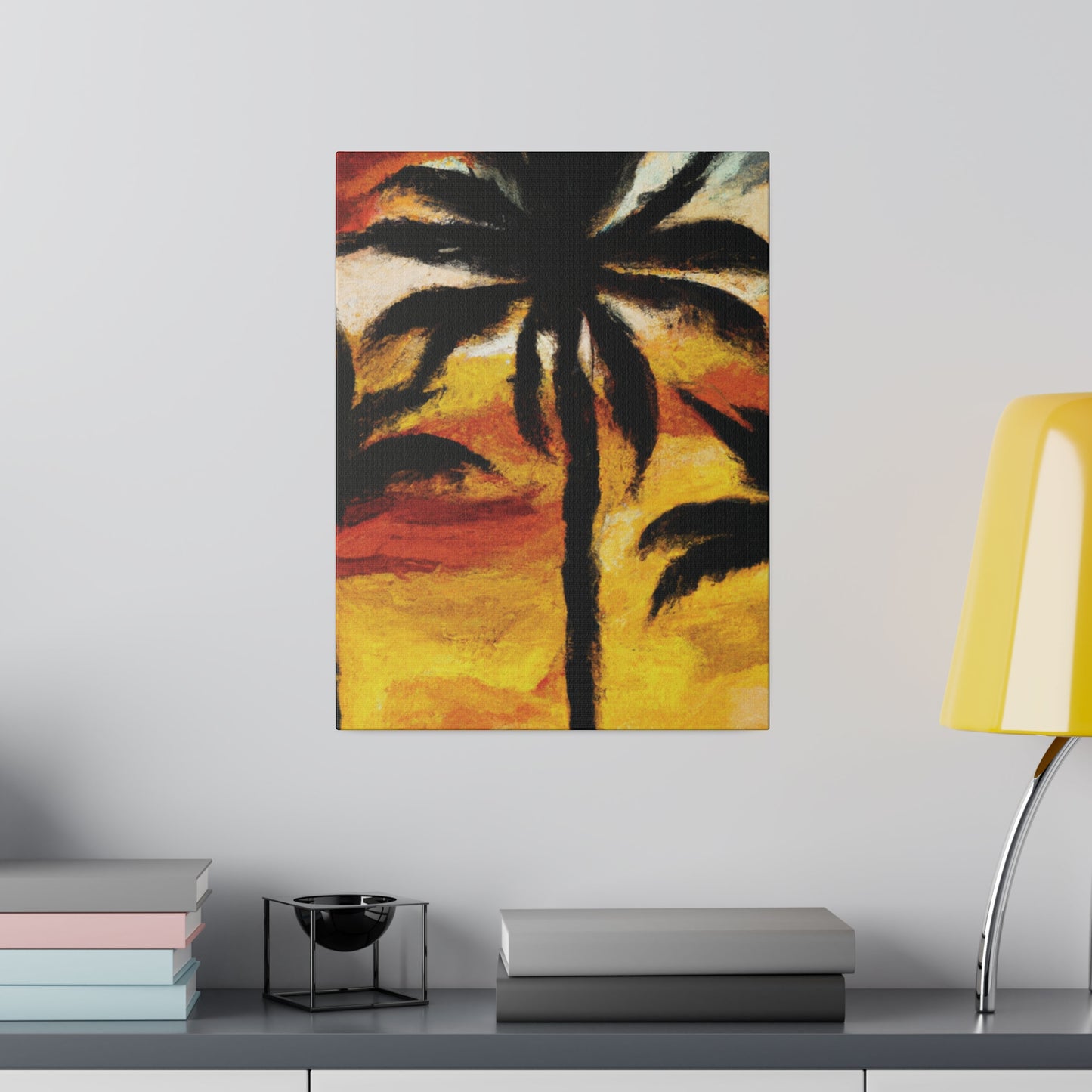 3122C - Miami Beach Sunset Painting Print | Miami | Beach | Sunset | Poster | Home Decor | Wall Art | Canvas