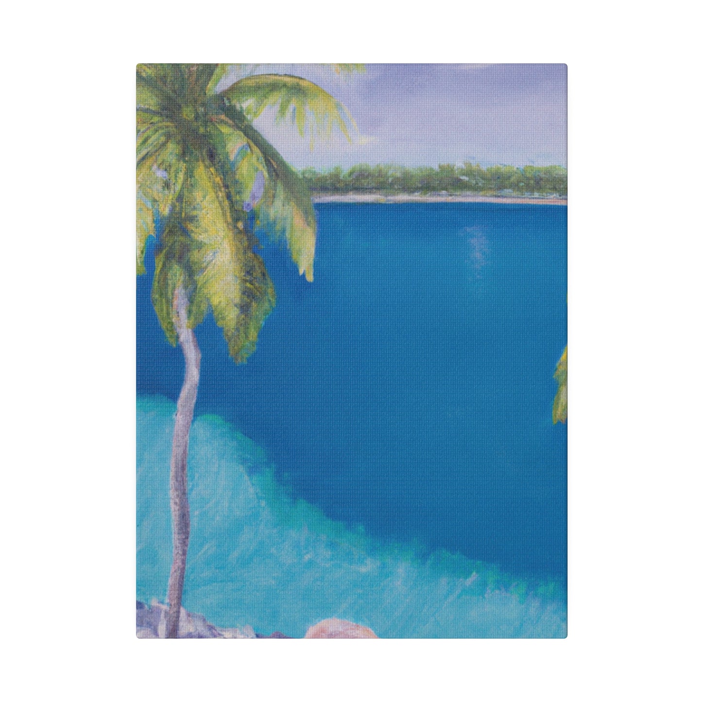 8739X - Bahamas Ocean Painting Print | Bahamas | Ocean | Beach | Poster | Home Decor | Wall Art | Canvas