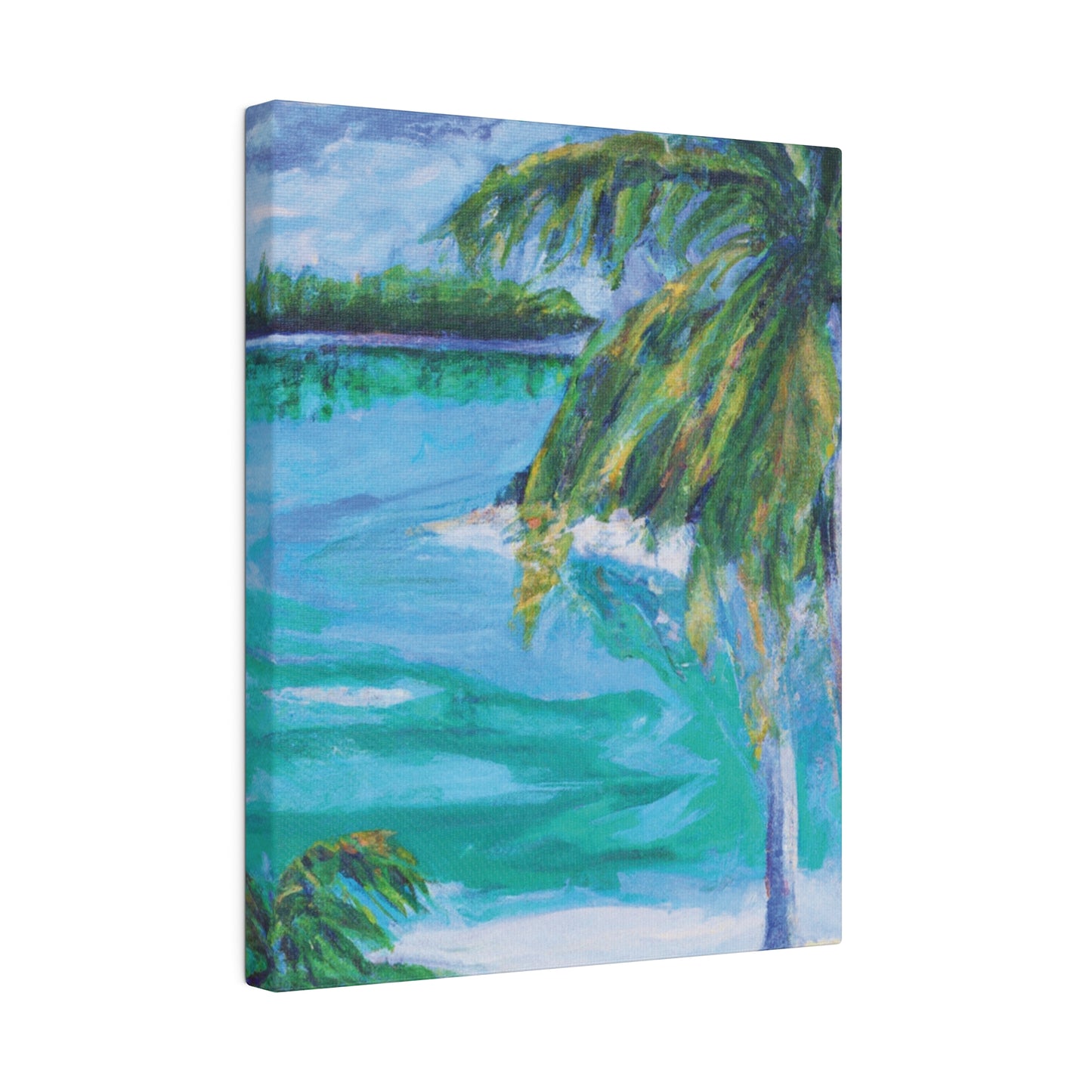 8721Q - Bahamas Ocean Painting Print | Bahamas | Ocean | Beach | Poster | Home Decor | Wall Art | Canvas