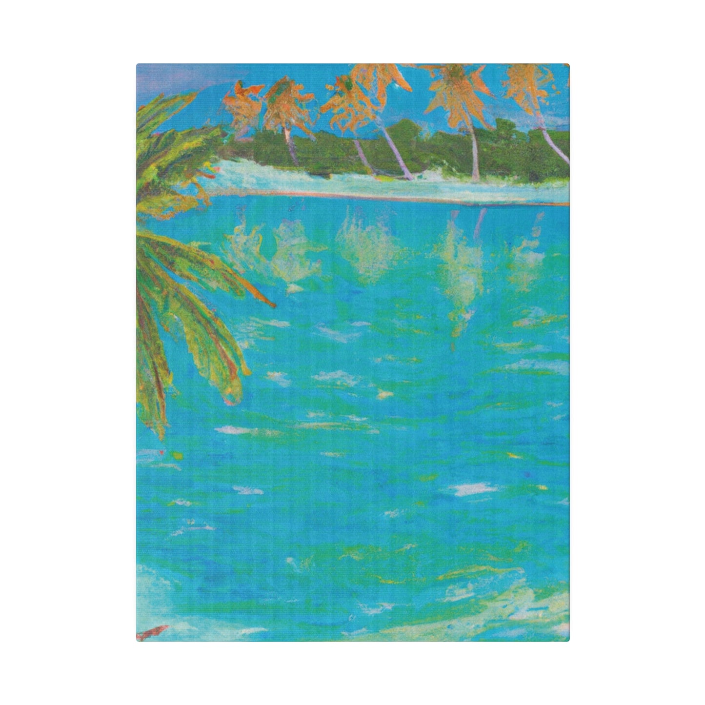 1767P - Bahamas Ocean Painting Print | Bahamas | Ocean | Beach | Poster | Home Decor | Wall Art | Canvas