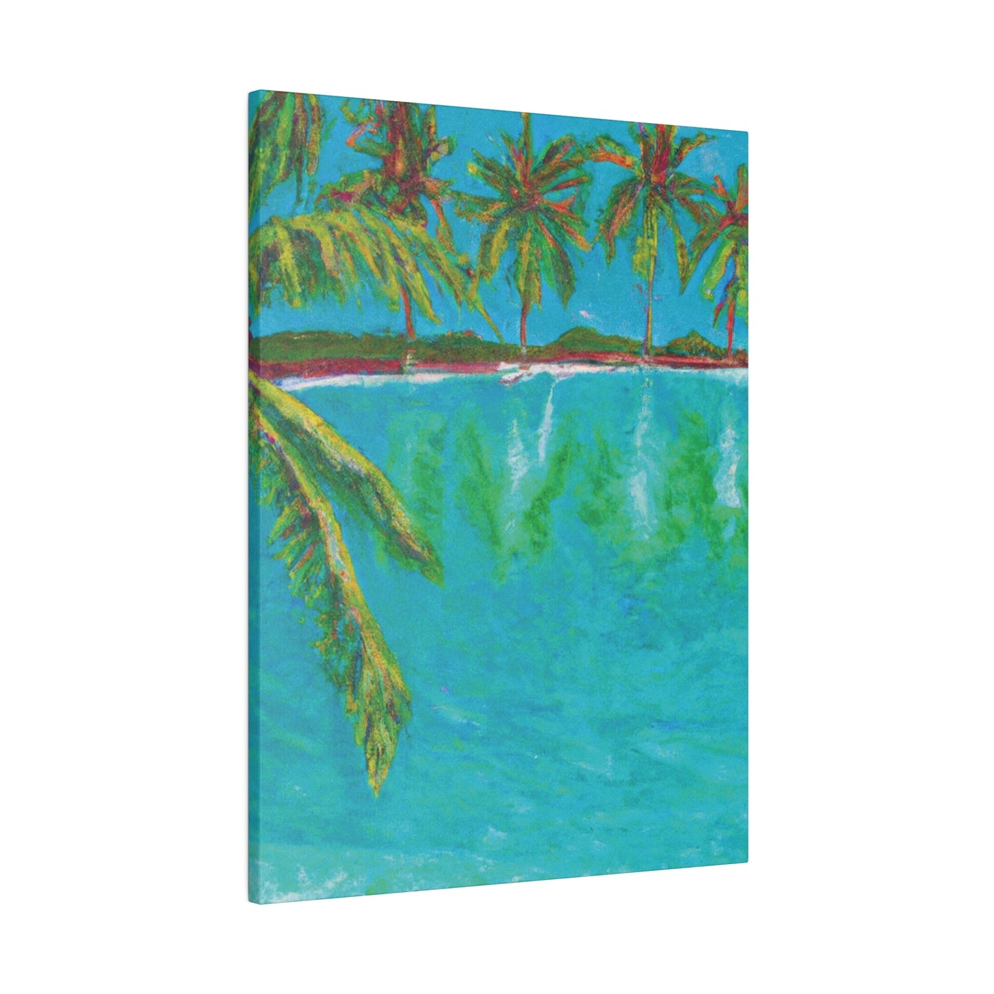 3255Q - Bahamas Ocean Painting Print | Bahamas | Ocean | Beach | Poster | Home Decor | Wall Art | Canvas