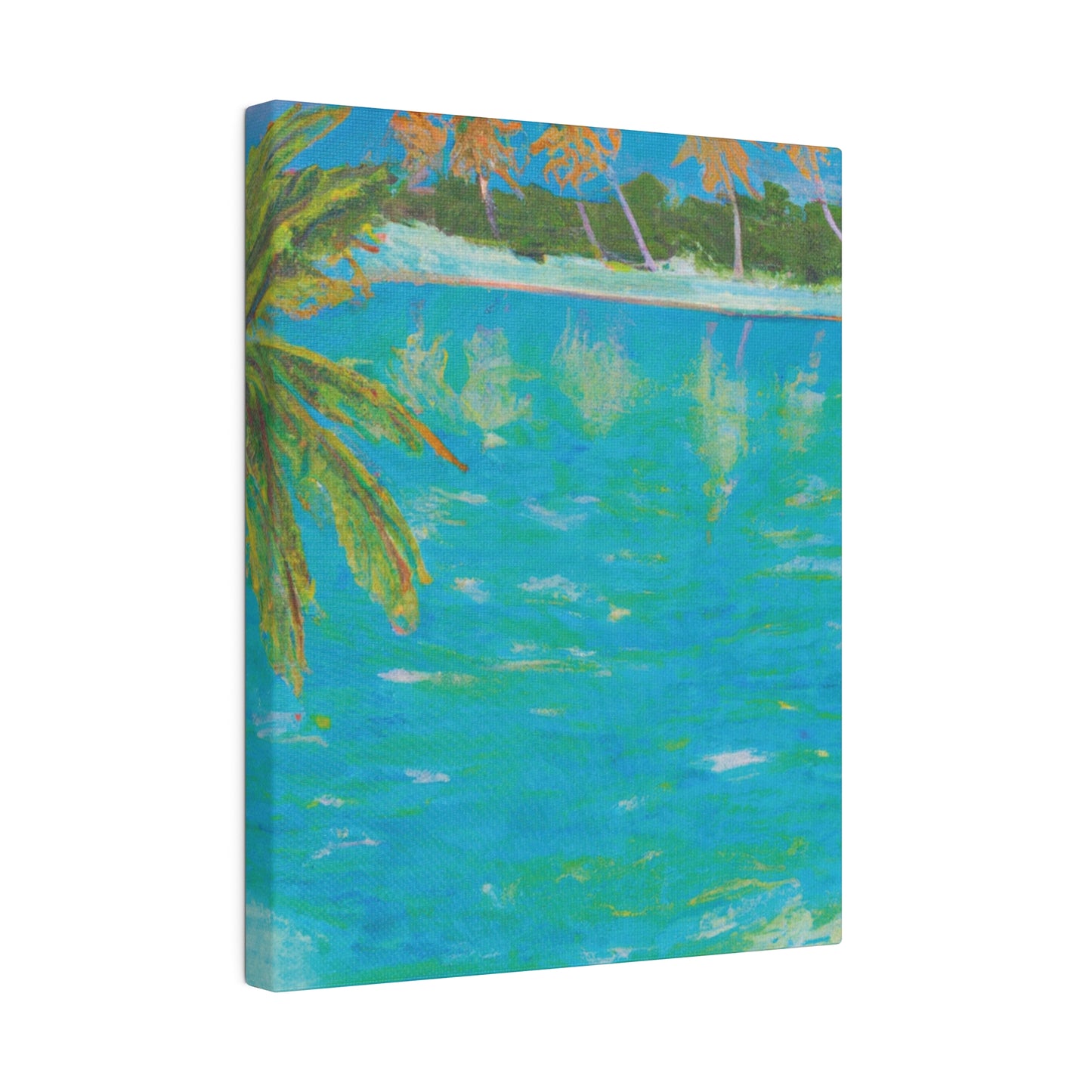 1767P - Bahamas Ocean Painting Print | Bahamas | Ocean | Beach | Poster | Home Decor | Wall Art | Canvas