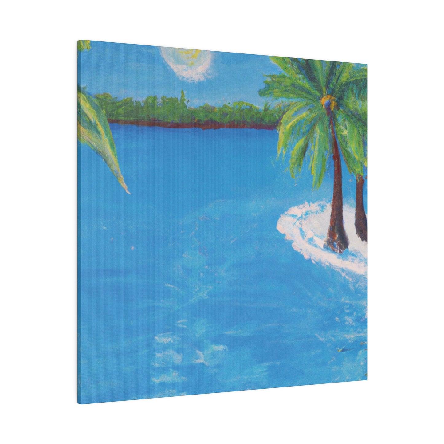 5156X - Bahamas Ocean Painting Print | Bahamas | Ocean | Beach | Poster | Home Decor | Wall Art | Canvas