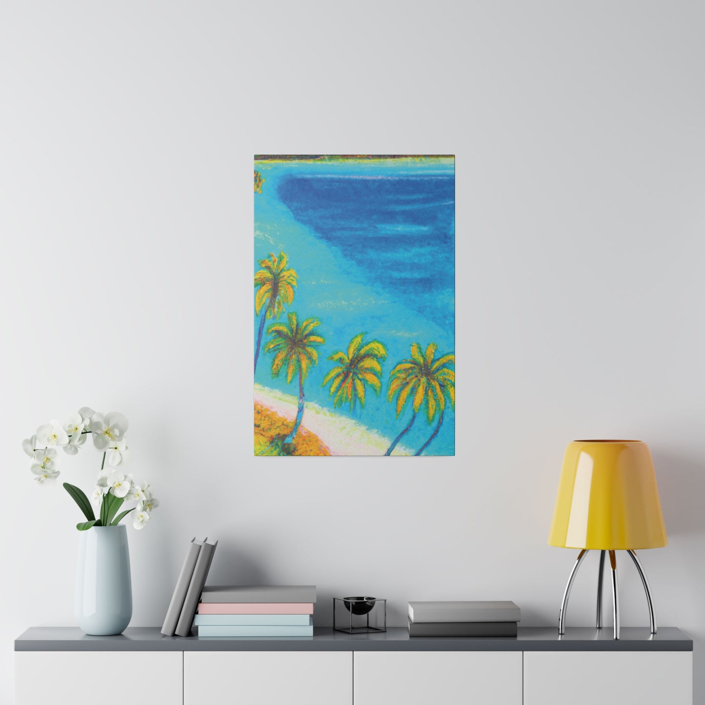 1588G - Bahamas Ocean Painting Print | Bahamas | Ocean | Beach | Poster | Home Decor | Wall Art | Canvas