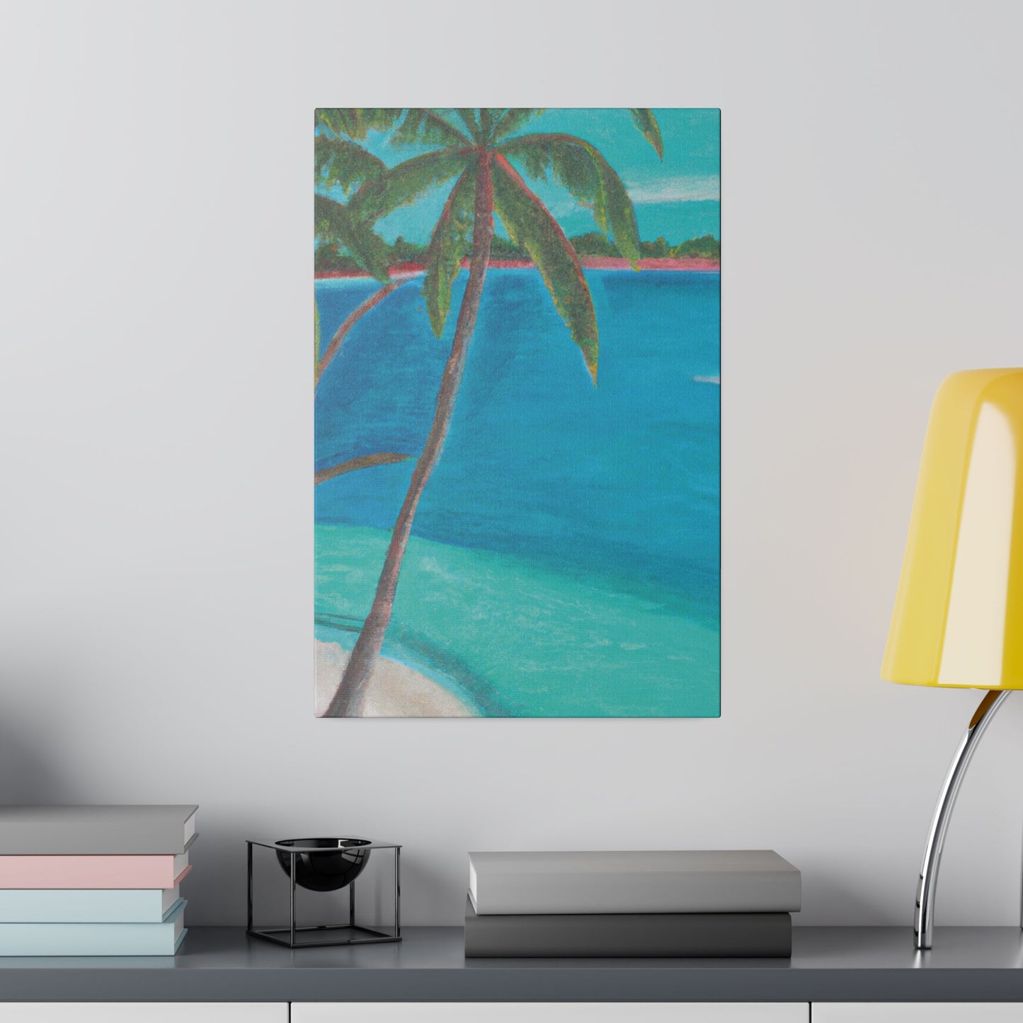 2976D - Bahamas Ocean Painting Print | Bahamas | Ocean | Beach | Poster | Home Decor | Wall Art | Canvas