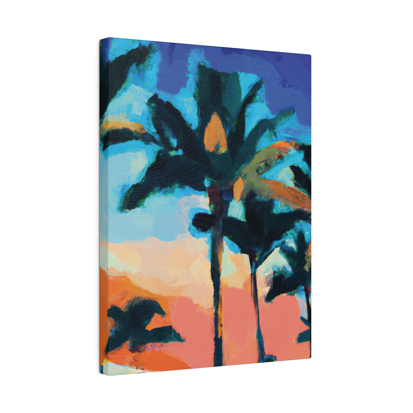 5637G - Miami Beach Sunset Painting Print | Miami | Beach | Sunset | Poster | Home Decor | Wall Art | Canvas