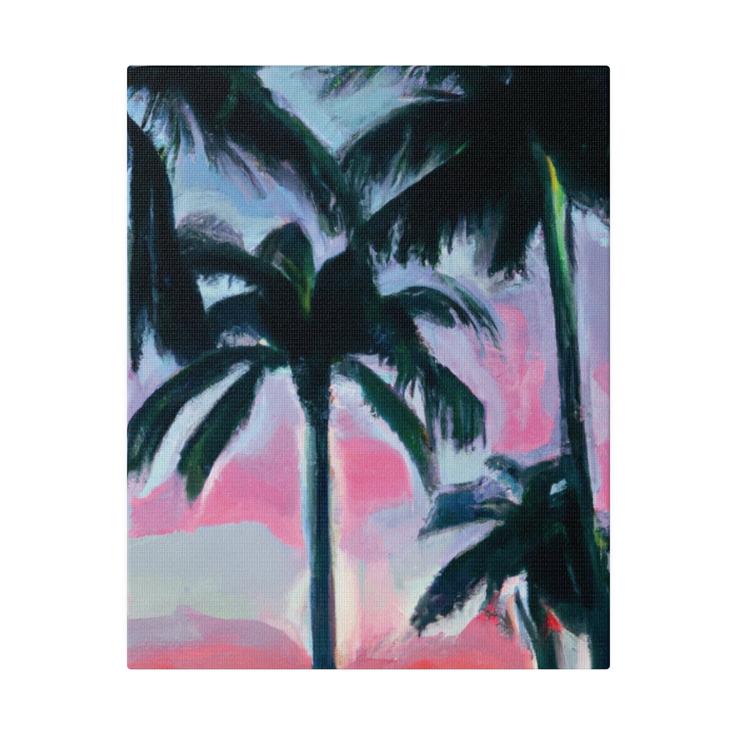 7629F - Miami Beach Sunset Painting Print | Miami | Beach | Sunset | Poster | Home Decor | Wall Art | Canvas