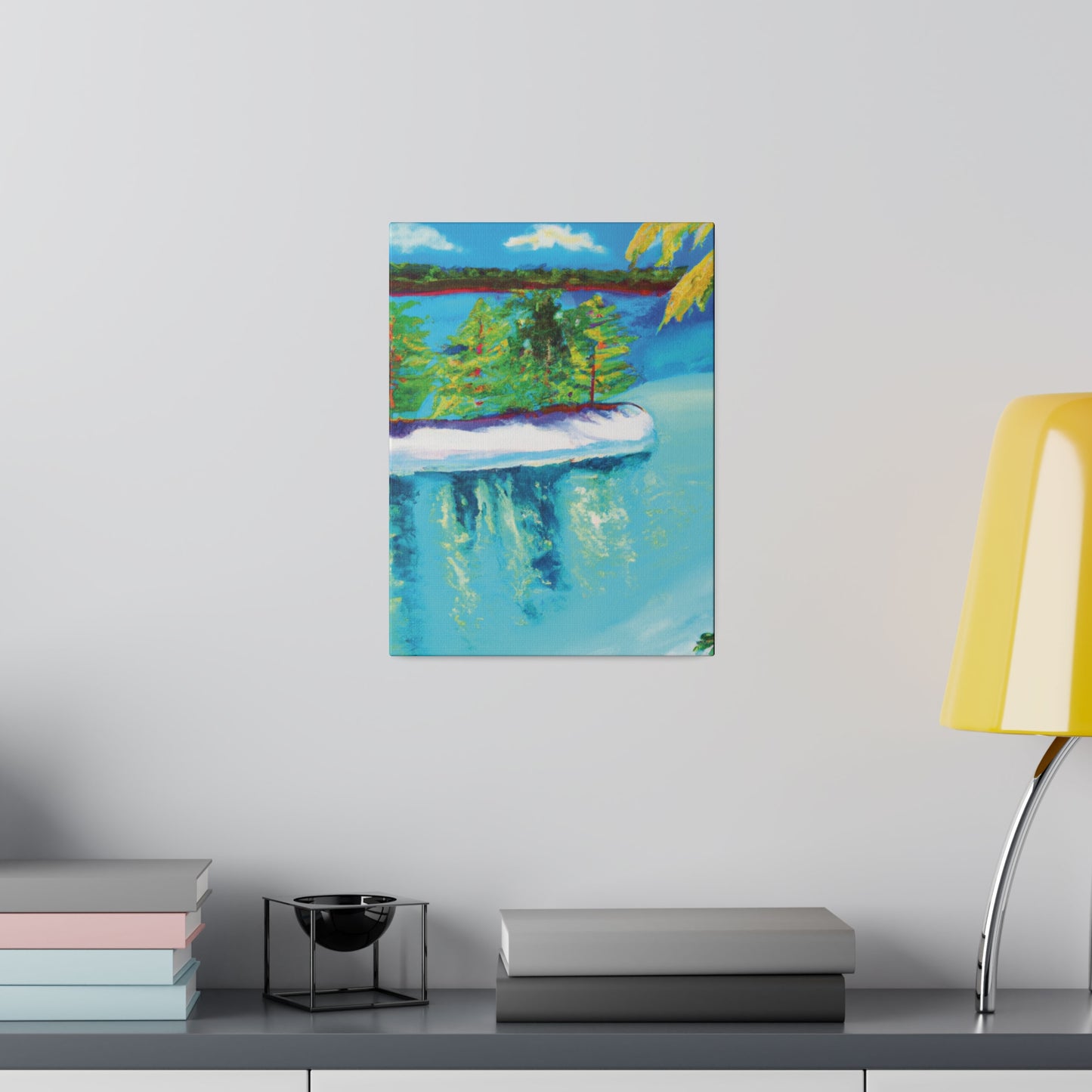 7186C - Bahamas Ocean Painting Print | Bahamas | Ocean | Beach | Poster | Home Decor | Wall Art | Canvas