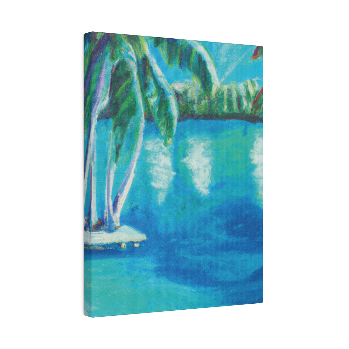 3187V - Bahamas Ocean Painting Print | Bahamas | Ocean | Beach | Poster | Home Decor | Wall Art | Canvas