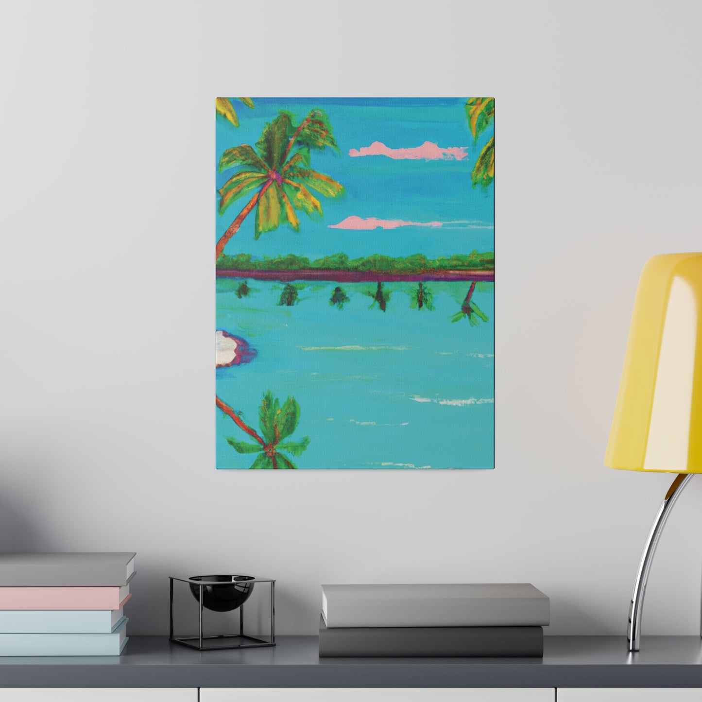 3739G - Bahamas Ocean Painting Print | Bahamas | Ocean | Beach | Poster | Home Decor | Wall Art | Canvas