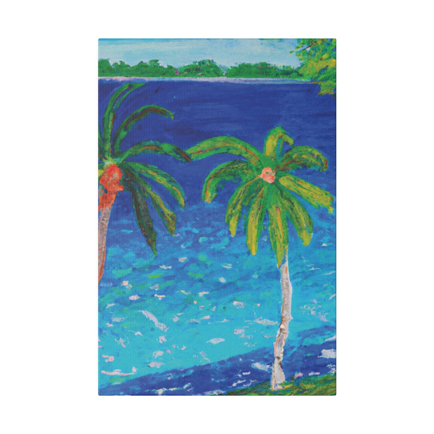 7992Z - Bahamas Ocean Painting Print | Bahamas | Ocean | Beach | Poster | Home Decor | Wall Art | Canvas