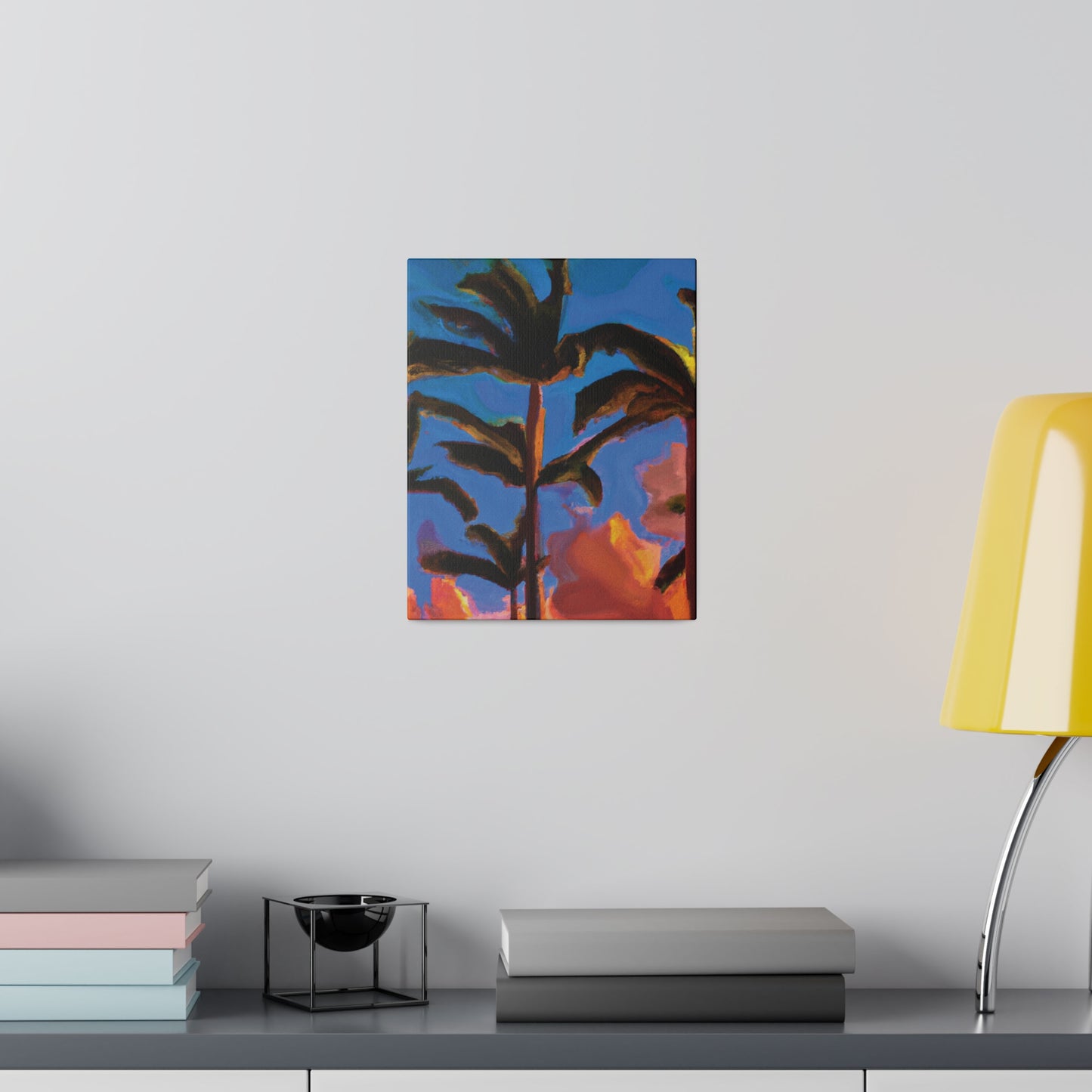 4464U - Miami Beach Sunset Painting Print | Miami | Beach | Sunset | Poster | Home Decor | Wall Art | Canvas