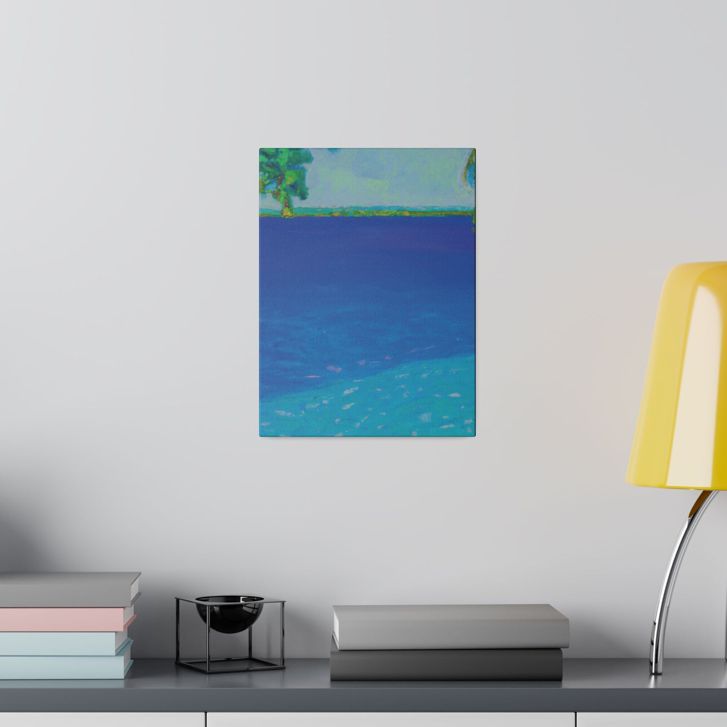 1582T - Bahamas Ocean Painting Print | Bahamas | Ocean | Beach | Poster | Home Decor | Wall Art | Canvas