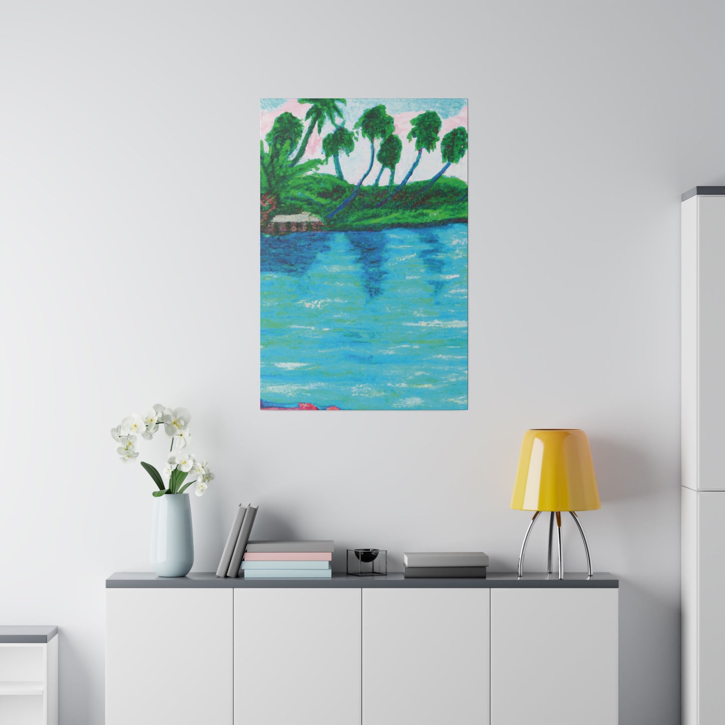 9457L - Bahamas Ocean Painting Print | Bahamas | Ocean | Beach | Poster | Home Decor | Wall Art | Canvas