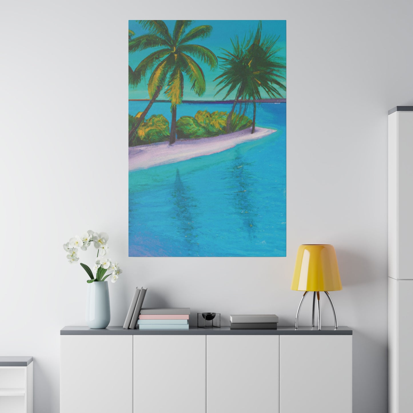 1899X - Bahamas Ocean Painting Print | Bahamas | Ocean | Beach | Poster | Home Decor | Wall Art | Canvas