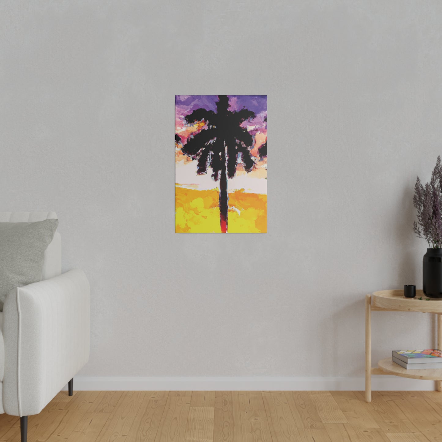 6392A - Miami Beach Sunset Painting Print | Miami | Beach | Sunset | Poster | Home Decor | Wall Art | Canvas