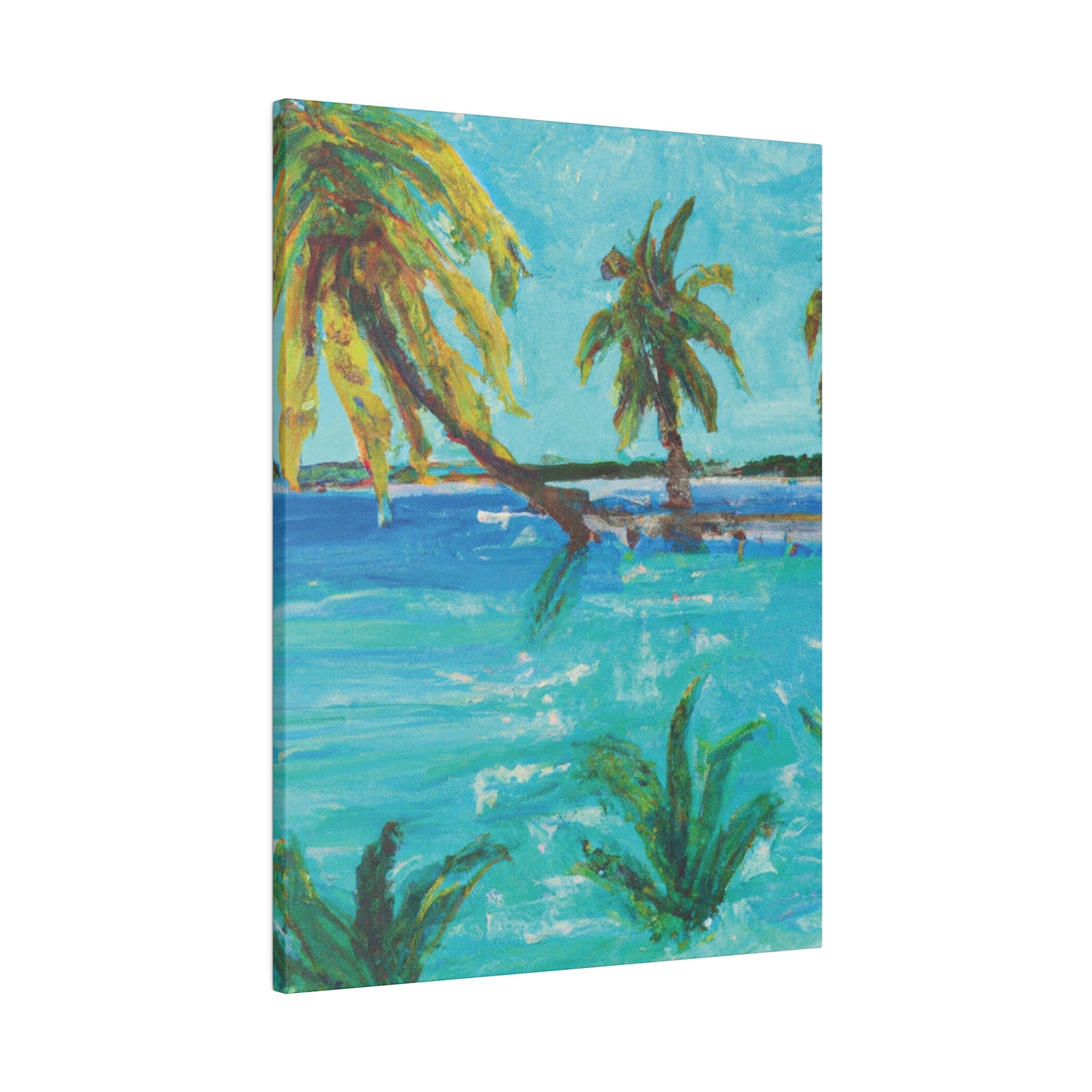 3256T - Bahamas Ocean Painting Print | Bahamas | Ocean | Beach | Poster | Home Decor | Wall Art | Canvas