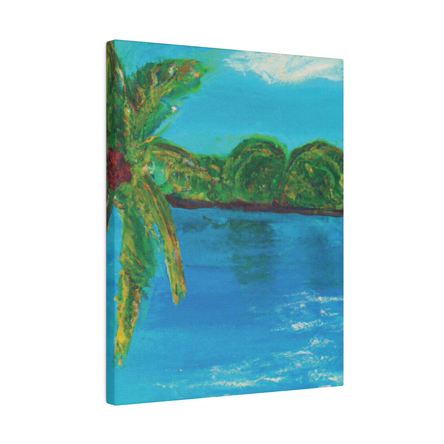 4245A - Bahamas Ocean Painting Print | Bahamas | Ocean | Beach | Poster | Home Decor | Wall Art | Canvas